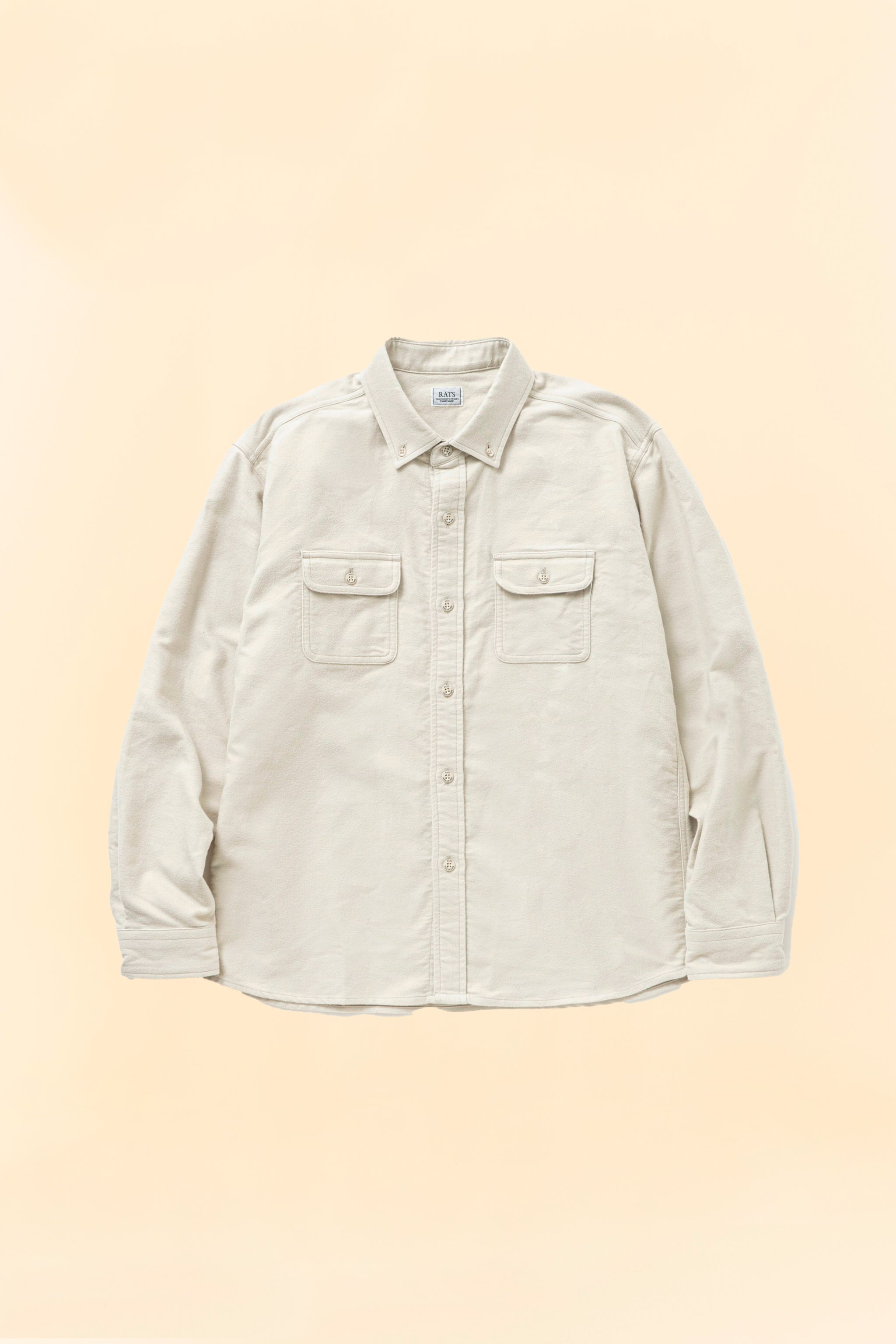 Rats Moleskin B.D Shirt - Ivory