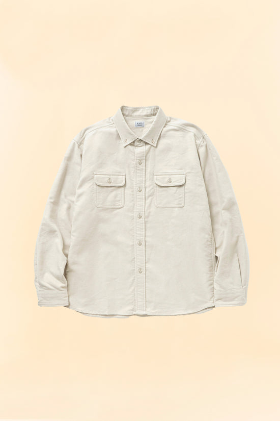 Rats Moleskin B.D Shirt - Ivory