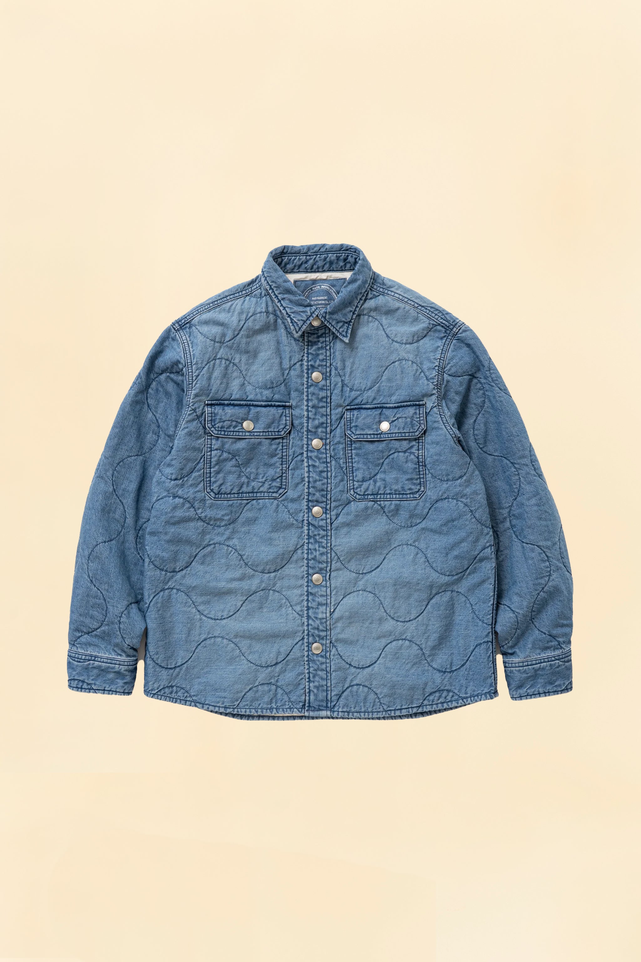 トップス rats DENIM QUILTING SHIRT JKT Rats Denim Quilted Shirt Jacket – URAHARA