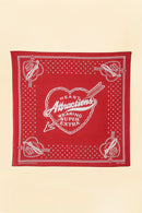 Wearmasters Heart Attractions Bandana -Red