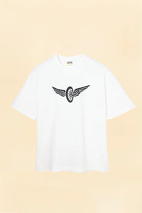 Wearmasters Flying Wheel T-Shirt -White