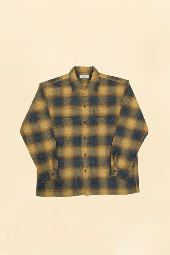 Radiall Shore Open-Collared Shirt - Yellow