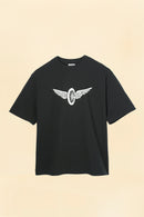 Wearmasters Flying Wheel T-Shirt - Black