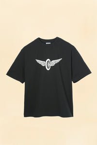 Wearmasters Flying Wheel T-Shirt - Black