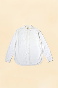 FOB Factory Oxford Work Shirt - White