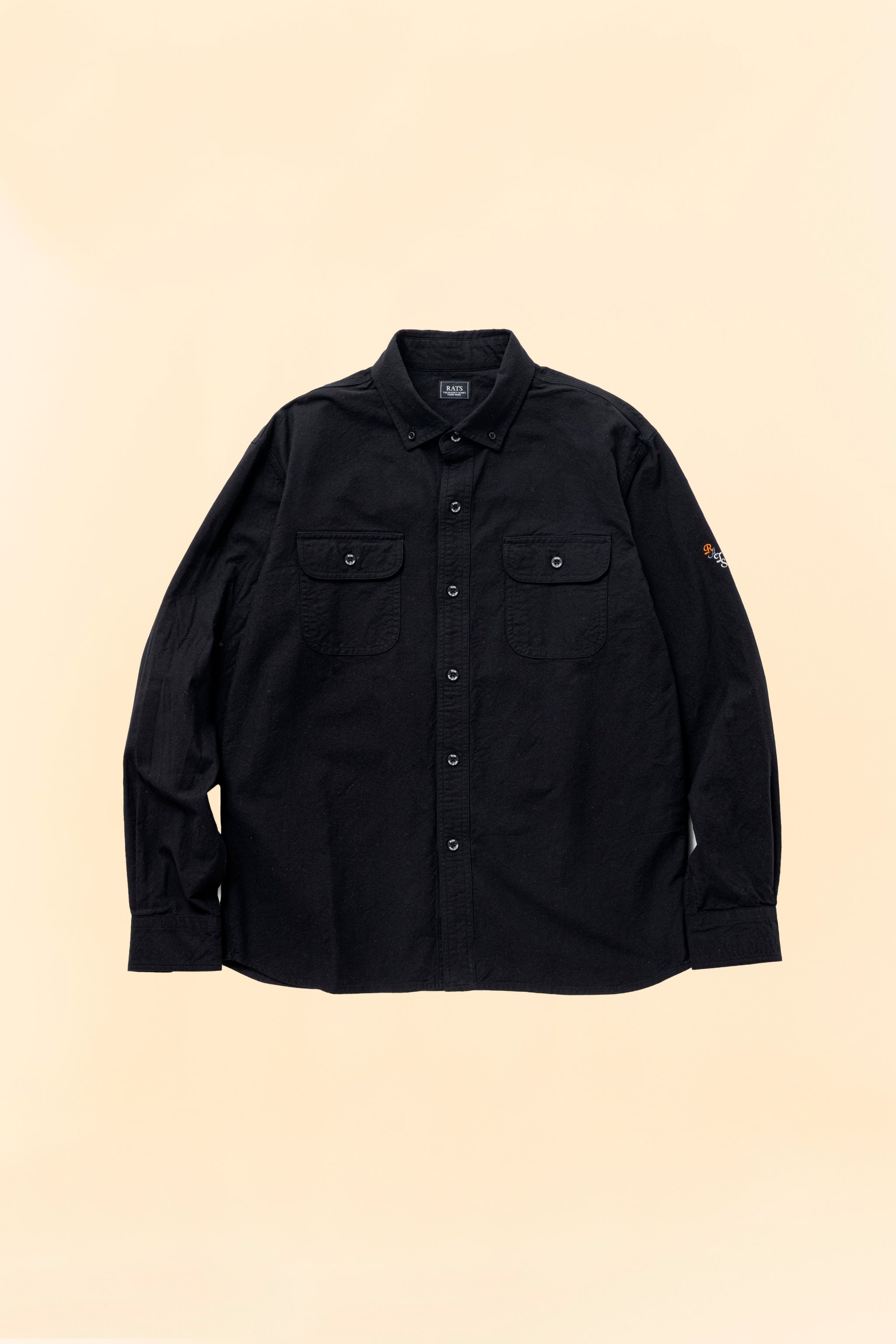 Rats Oxford B.D Shirt - Black