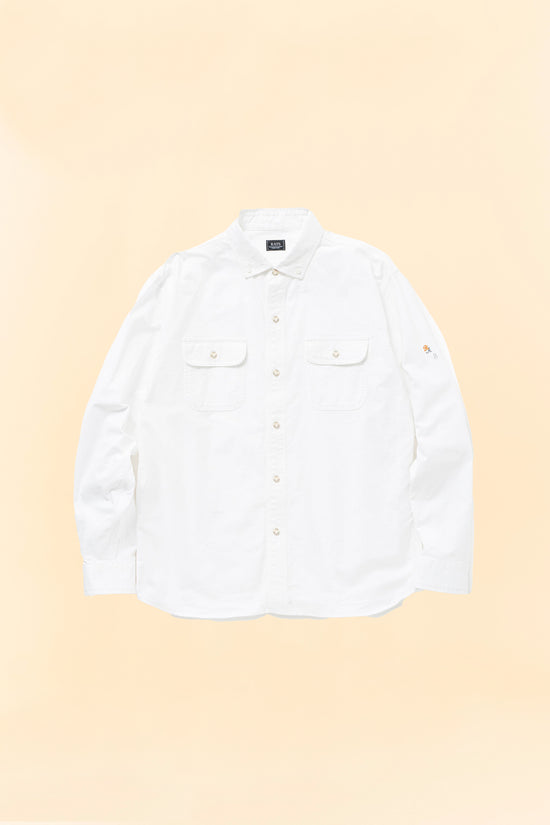 Rats Oxford B.D Shirt - White