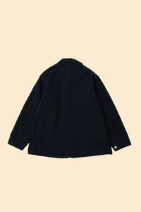 POST O'ALLS No.1 Jacket - Dark Navy Cotton Serge