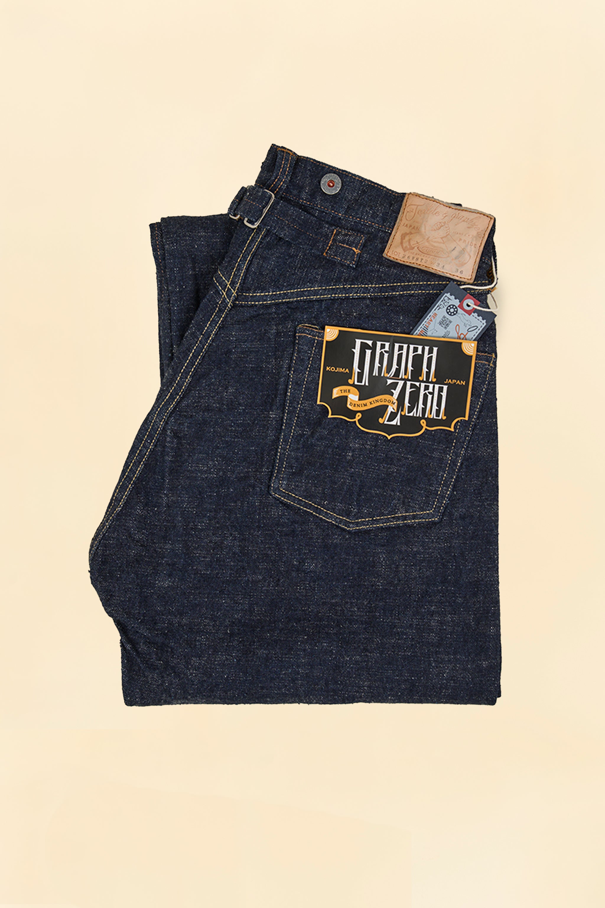 パンダの工房401 Japan Blue J401 Classic Straight Selvedge Denim - 14.8oz – URAHARA