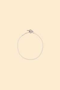 Radiall Curb T-Bar Bracelet - Silver