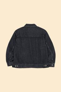 Radiall Classic 350 Top Trucker Jacket - Light Black