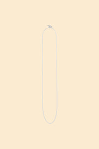 Radiall Curb T-Bar Necklace - Silver