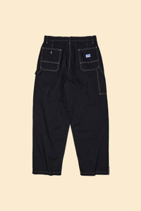 Radiall Chev Wide Fit Carpenter Pants - Black