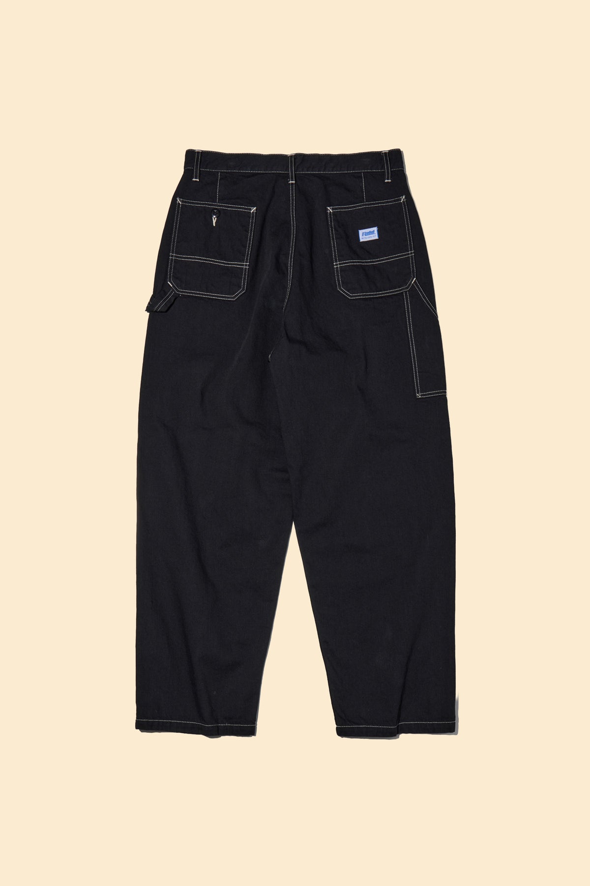 Radiall Chev Wide Fit Carpenter Pants - Black