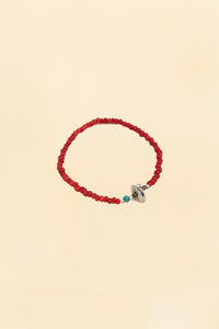 SunKu Antique Beads Bracelet - Red
