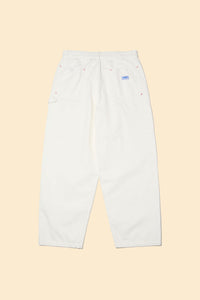 Radiall Chev Wide Fit Carpenter Pants - White