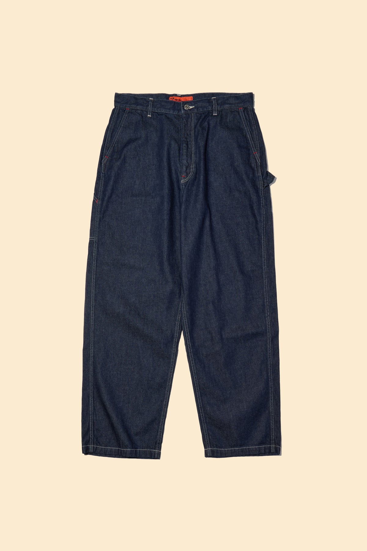 Radiall Chev Wide Fit Carpenter Pants - Indigo