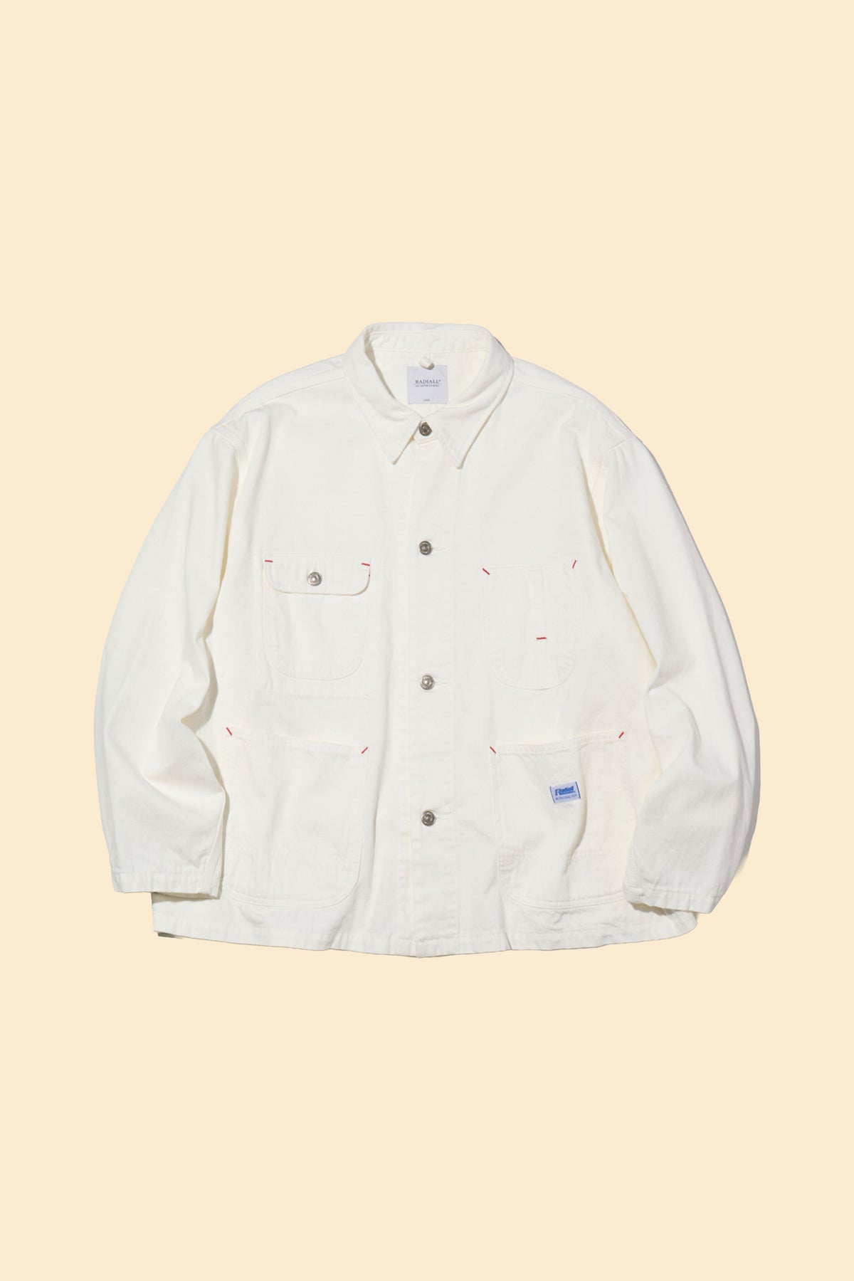 Radiall Chev Carpenter Jacket - White