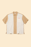 Radiall Fleetline Short Sleeve Shirt - Beige/Off White