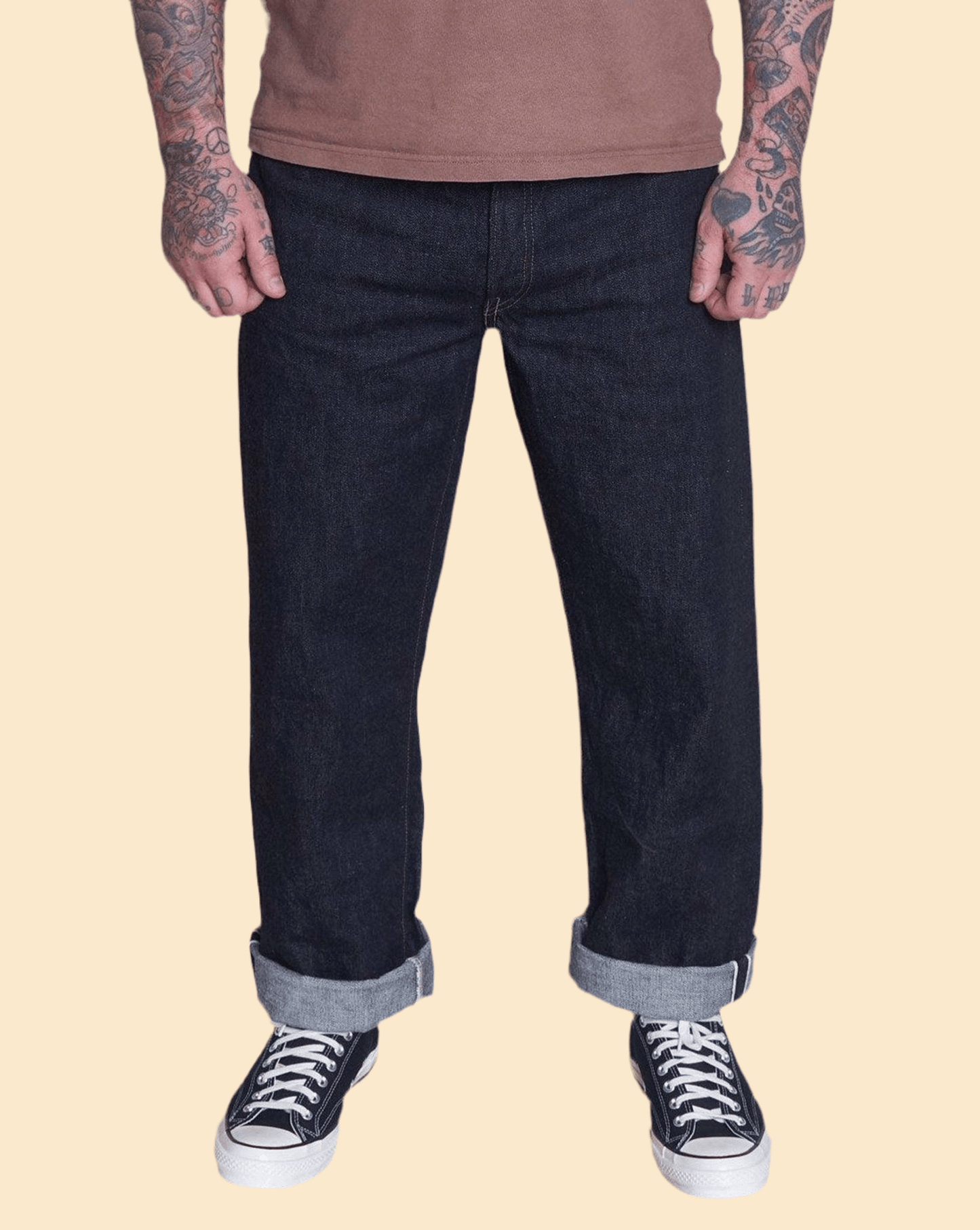 Fullcount 1101XX Straight Selvedge Denim - 15.5oz - Fullcount - URAHARA