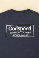 Godspeed 'Genuine' Heavyweight Organic T-Shirt - Navy -Godspeed - URAHARA