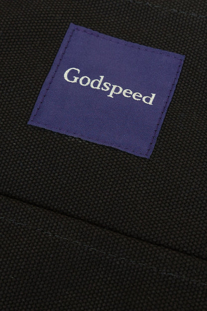 Godspeed Heavyweight Utility Tote Bag - Black -Godspeed - URAHARA