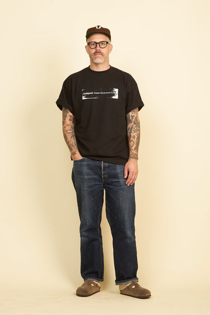 Godspeed 'Roller' Heavyweight Organic T-Shirt - Black -Godspeed - URAHARA
