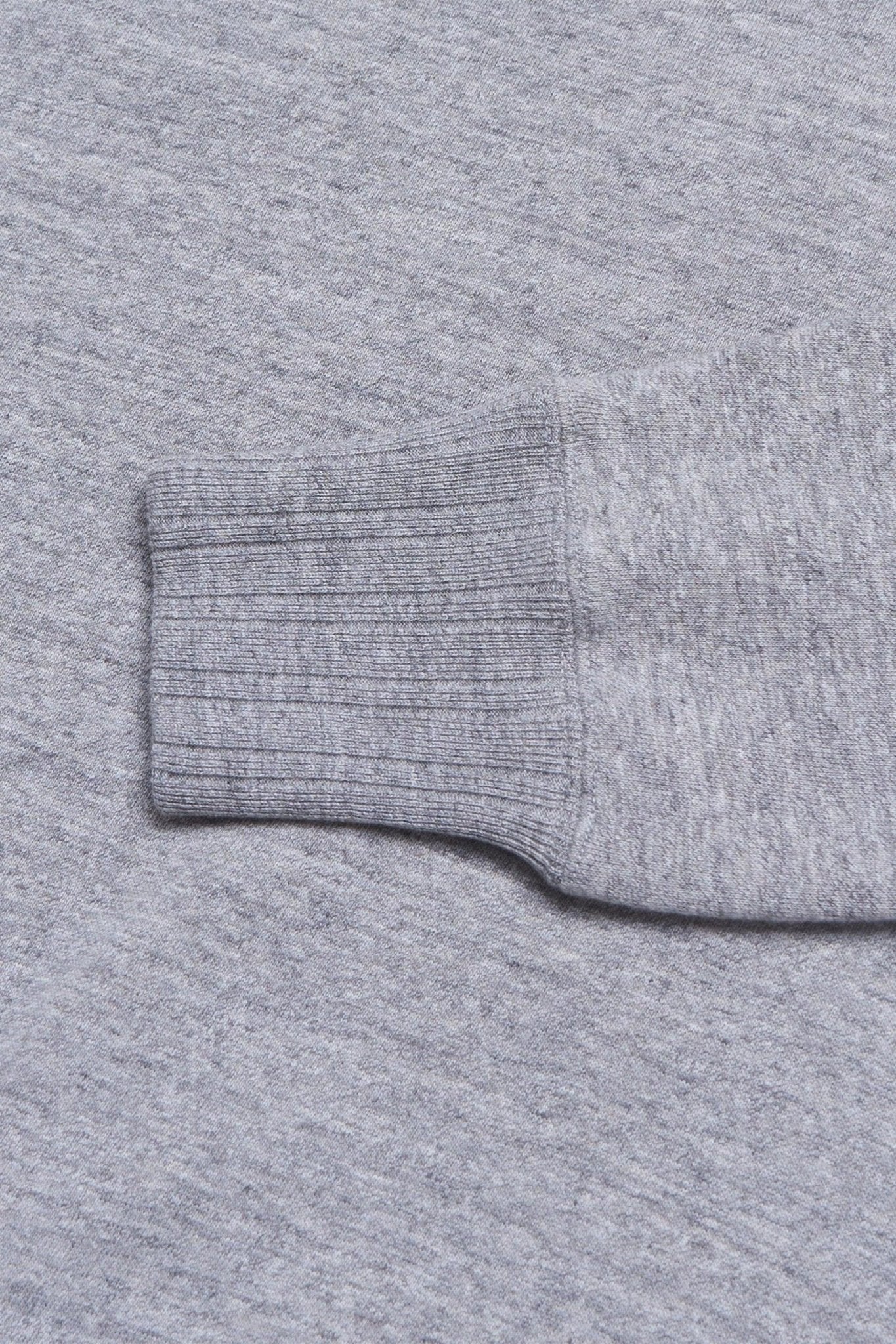 Godspeed Tsuriami Loopwheel Cotton Sweatshirt - Grey -Godspeed - URAHARA