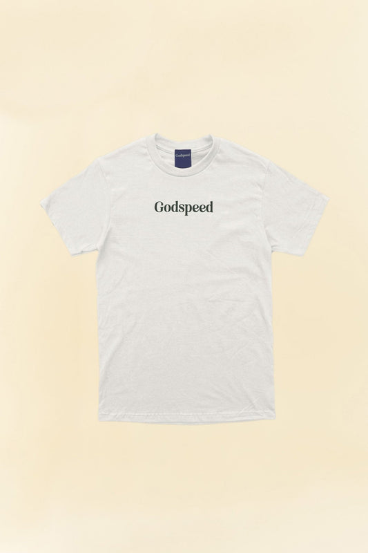 Godspeed 'Zenith' Heavyweight Organic T-Shirt - White -Godspeed - URAHARA
