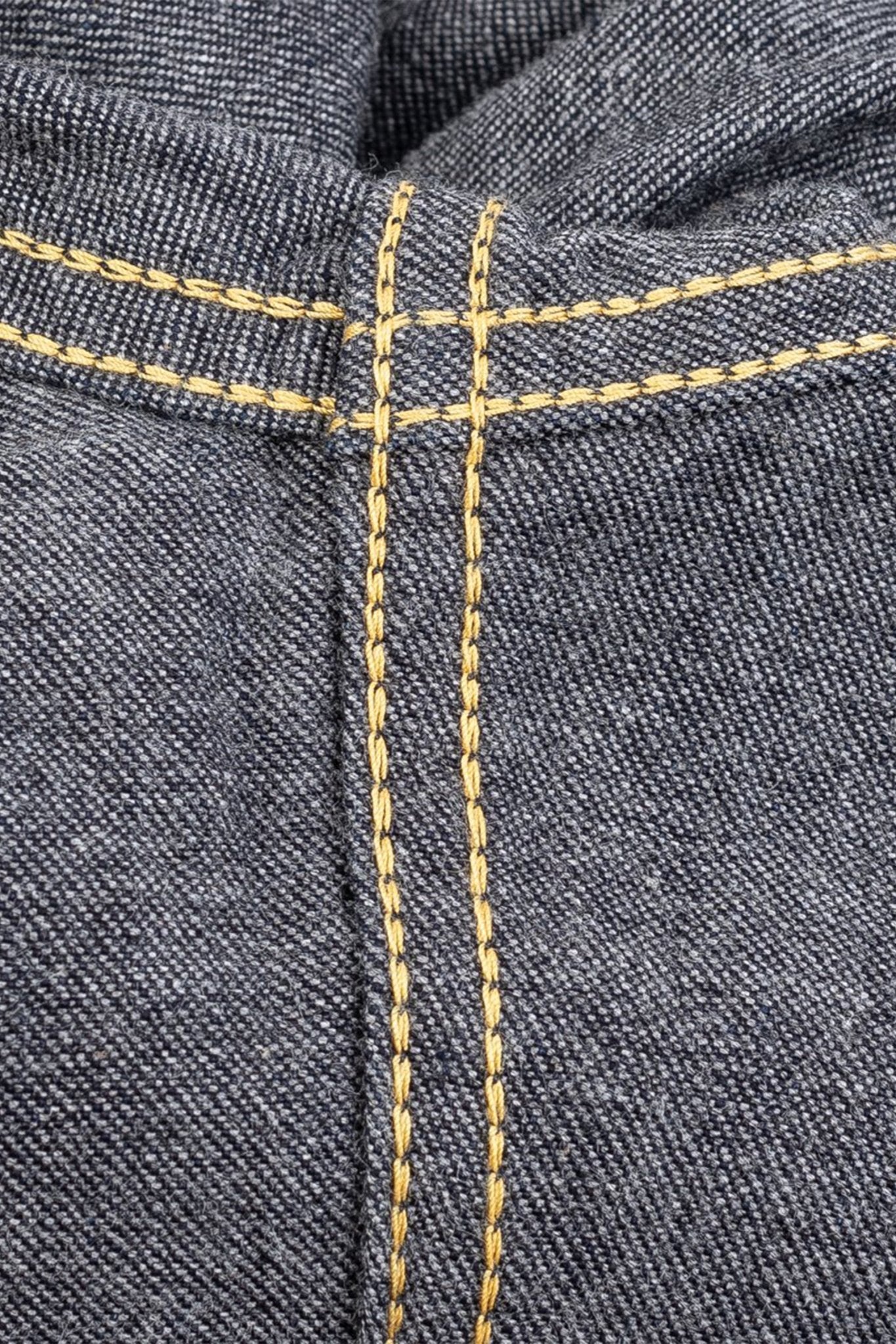 Iron Heart 10oz Selvedge Denim Western Shirt - Indigo - Iron Heart - URAHARA