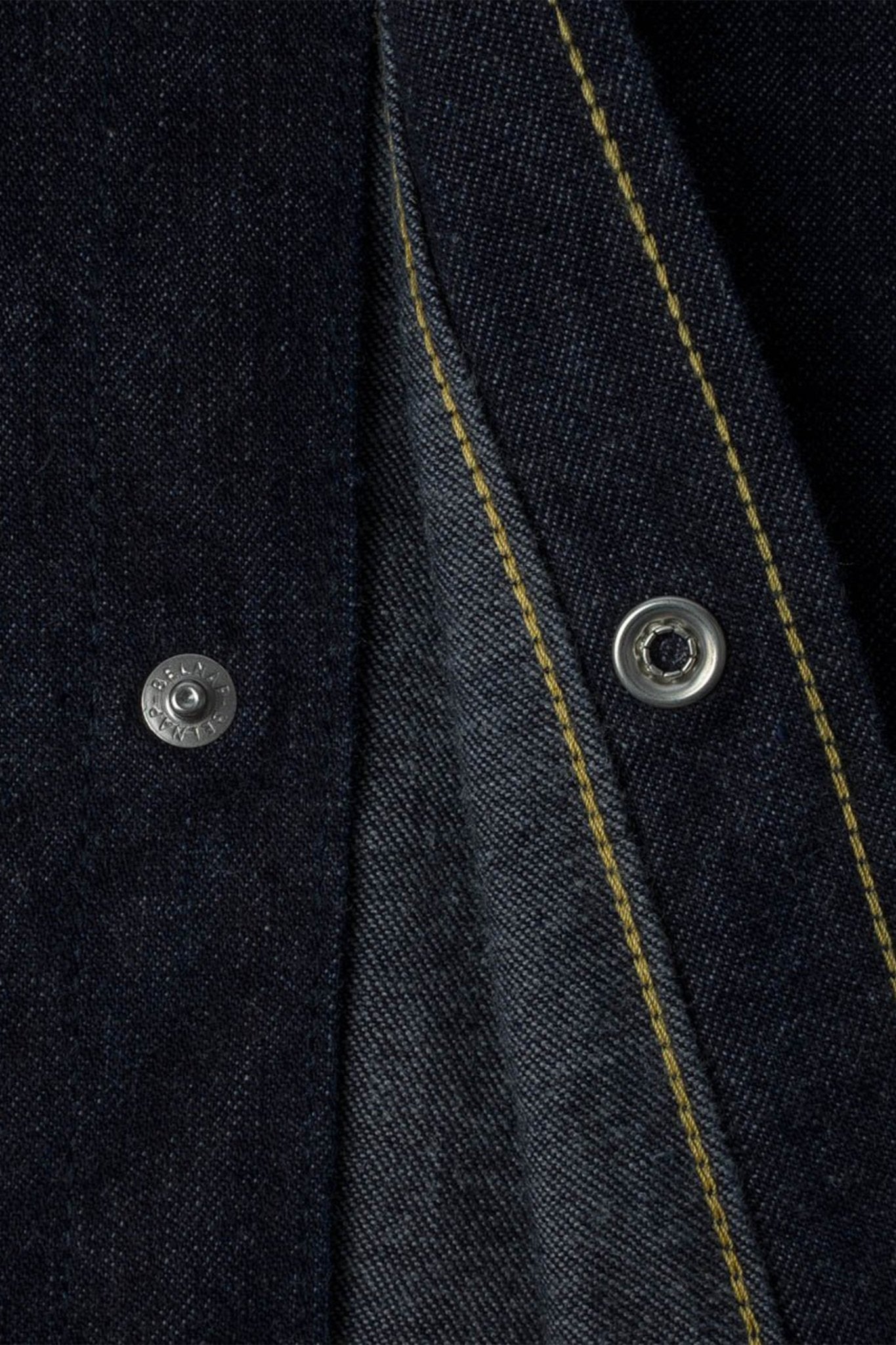 Iron Heart 10oz Selvedge Denim Western Shirt - Indigo - Iron Heart - URAHARA