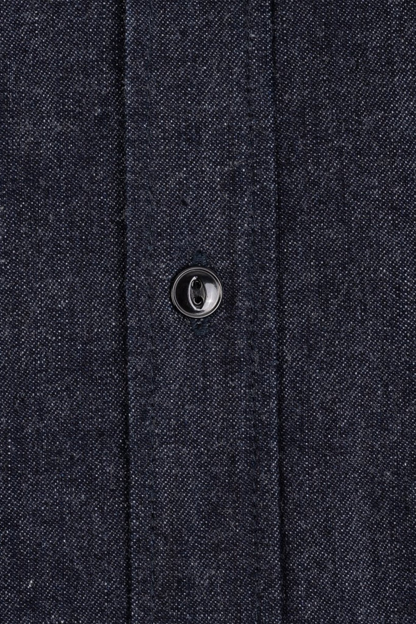 Iron Heart 10oz Selvedge Tonal Denim Work Shirt - Indigo - Iron Heart - URAHARA