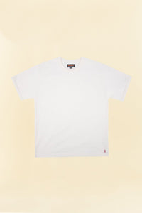 Iron Heart 11oz Cotton Knit Crew Neck T-Shirt - White - Iron Heart - URAHARA
