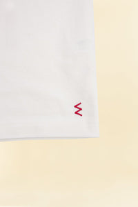 Iron Heart 11oz Cotton Knit Crew Neck T-Shirt - White - Iron Heart - URAHARA