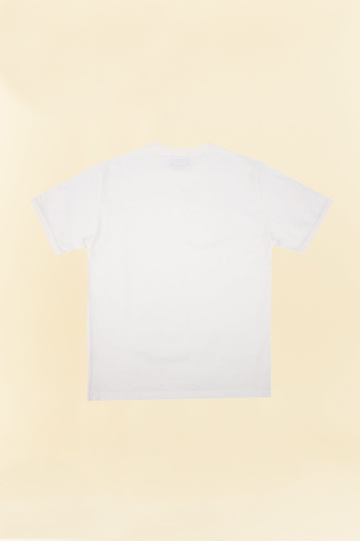 Iron Heart 11oz Cotton Knit Crew Neck T-Shirt - White - Iron Heart - URAHARA