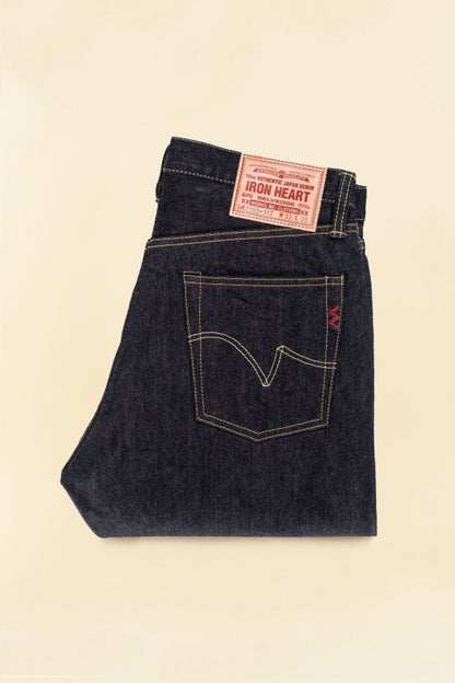 Iron Heart 14oz IH - 888S - 142 High Rise Tapered Jeans - Indigo - Iron Heart - URAHARA