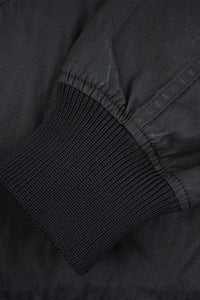 Iron Heart 7oz Rubber Wax Coated Windbreaker - Black - Iron Heart - URAHARA