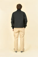 Iron Heart 7oz Rubber Wax Coated Windbreaker - Black - Iron Heart - URAHARA