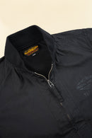 Iron Heart 7oz Rubber Wax Coated Windbreaker - Black - Iron Heart - URAHARA