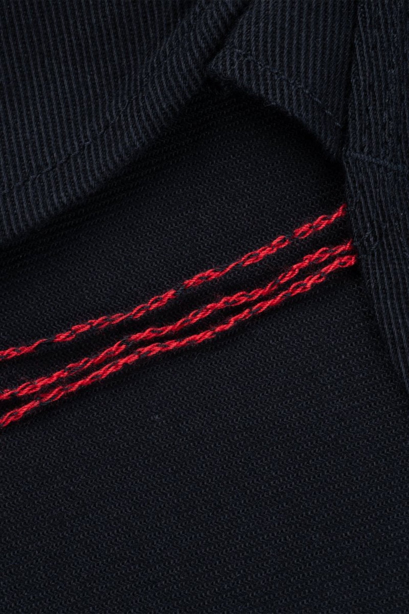 Iron Heart 9oz Cotton Linen Work Shirt - Black - Iron Heart - URAHARA