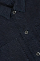 Japan Blue 11oz Sashiko Chore Coat - Indigo - Japan Blue - URAHARA