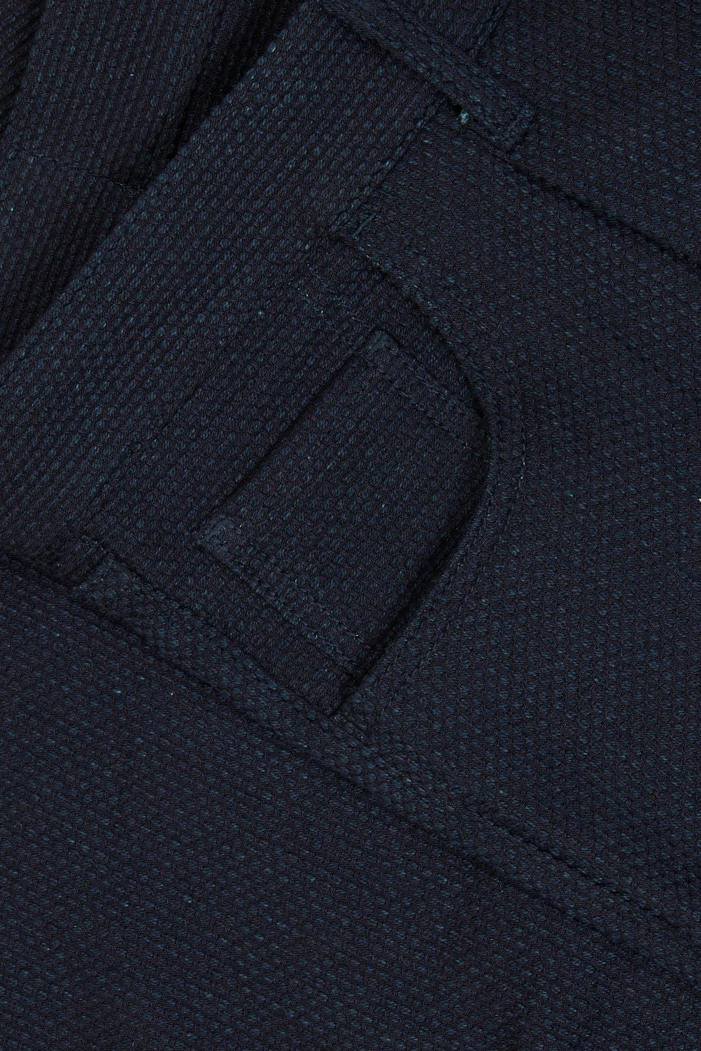 Japan Blue 11oz Sashiko Wide Tapered Pants - Indigo - Japan Blue - URAHARA