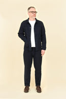 Japan Blue 11oz Sashiko Wide Tapered Pants - Indigo - Japan Blue - URAHARA