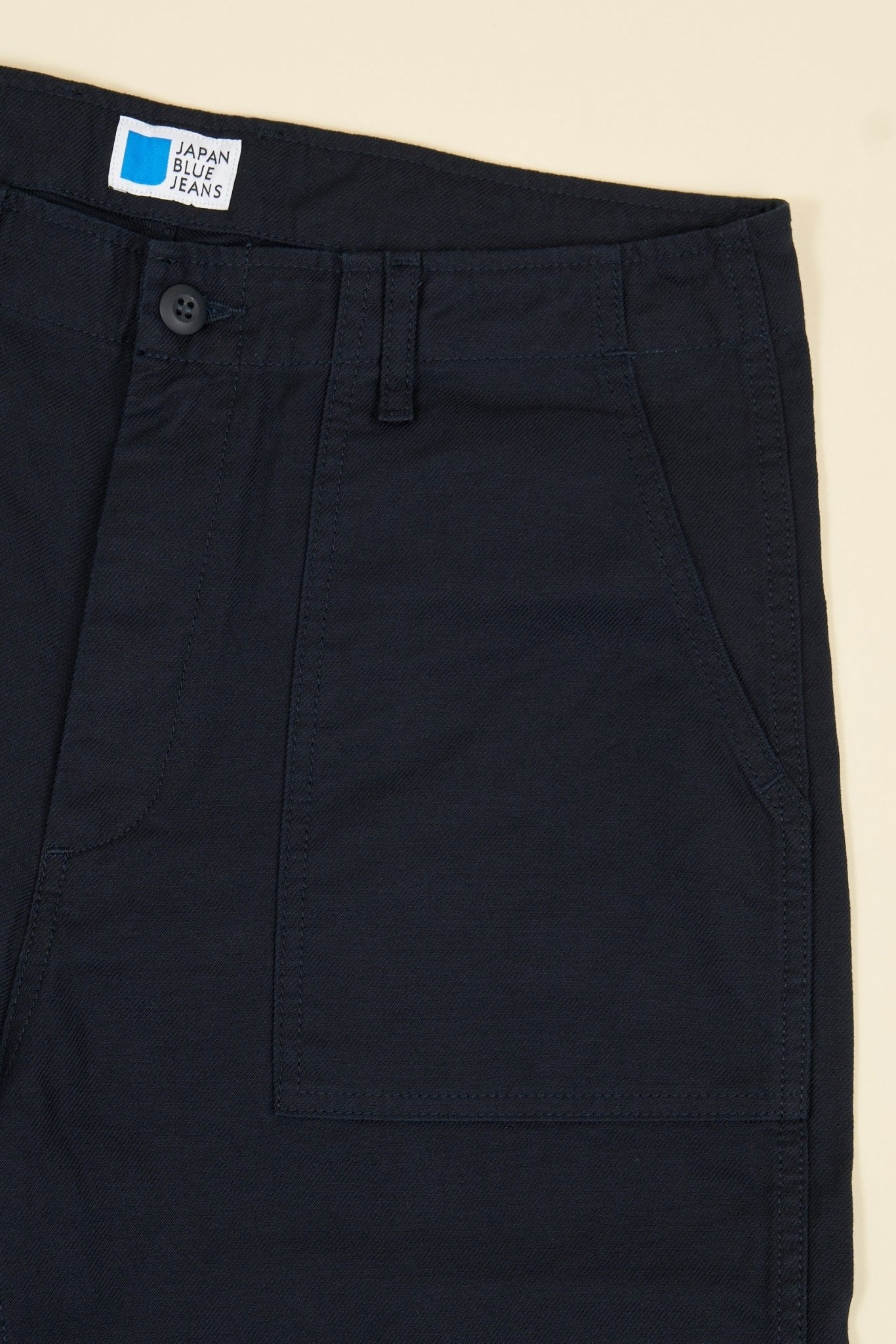 Japan Blue Baker Pants - French Work Serge - Navy - Japan Blue - URAHARA