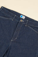 Japan Blue Wide Carpenter Pants - 10oz Denim - Japan Blue - URAHARA