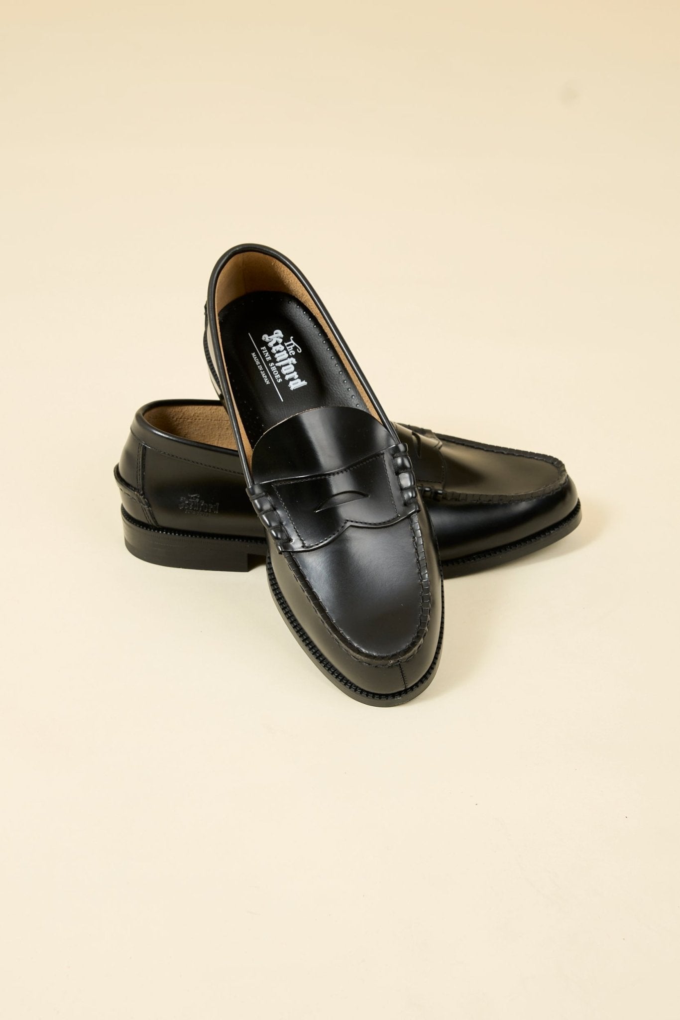 Kenford Shoes Coin Loafer - Black - Kenford Shoes - URAHARA