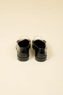 Kenford Shoes Combi Loafer - Black / White - Kenford Shoes - URAHARA