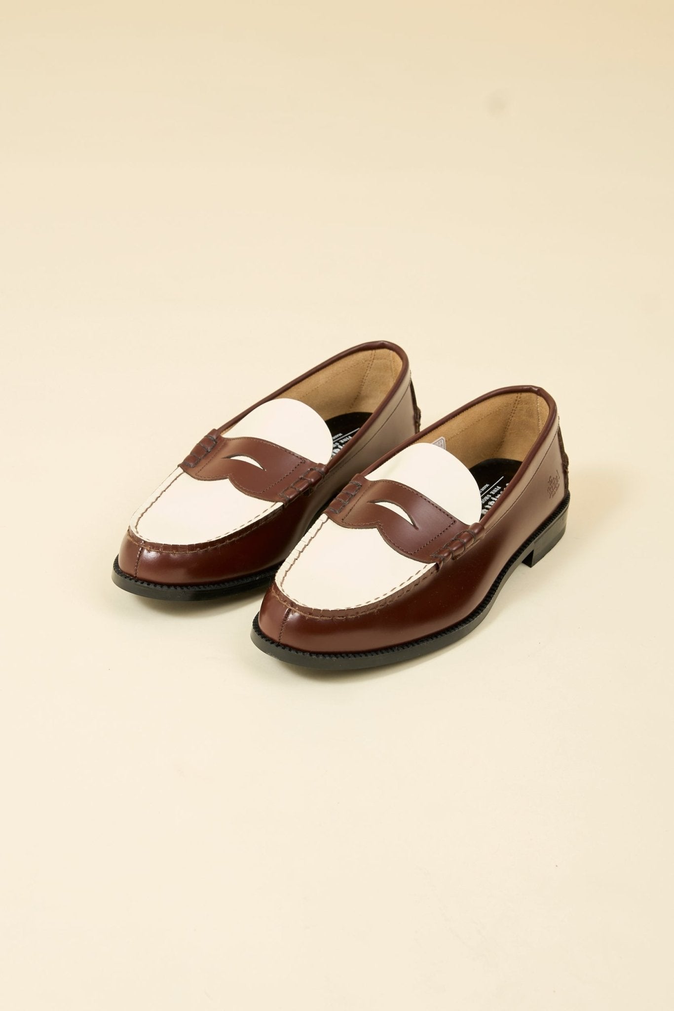 Kenford Shoes Combi Loafer - Dark Brown / White – URAHARA Kenford Shoes Combi Loafer - Dark Brown / White – URAHARA