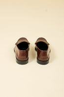 Kenford Shoes Combi Loafer - Dark Brown / Wine - Kenford Shoes - URAHARA