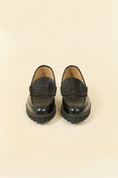 Kenford Shoes Tank Sole Loafer - Black - Kenford Shoes - URAHARA